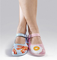 Chocolaticas&copy; Breakfast Women's Mary Jane Flat