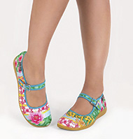 Chocolaticas&copy; Shanthi Women's Mary Jane Flat